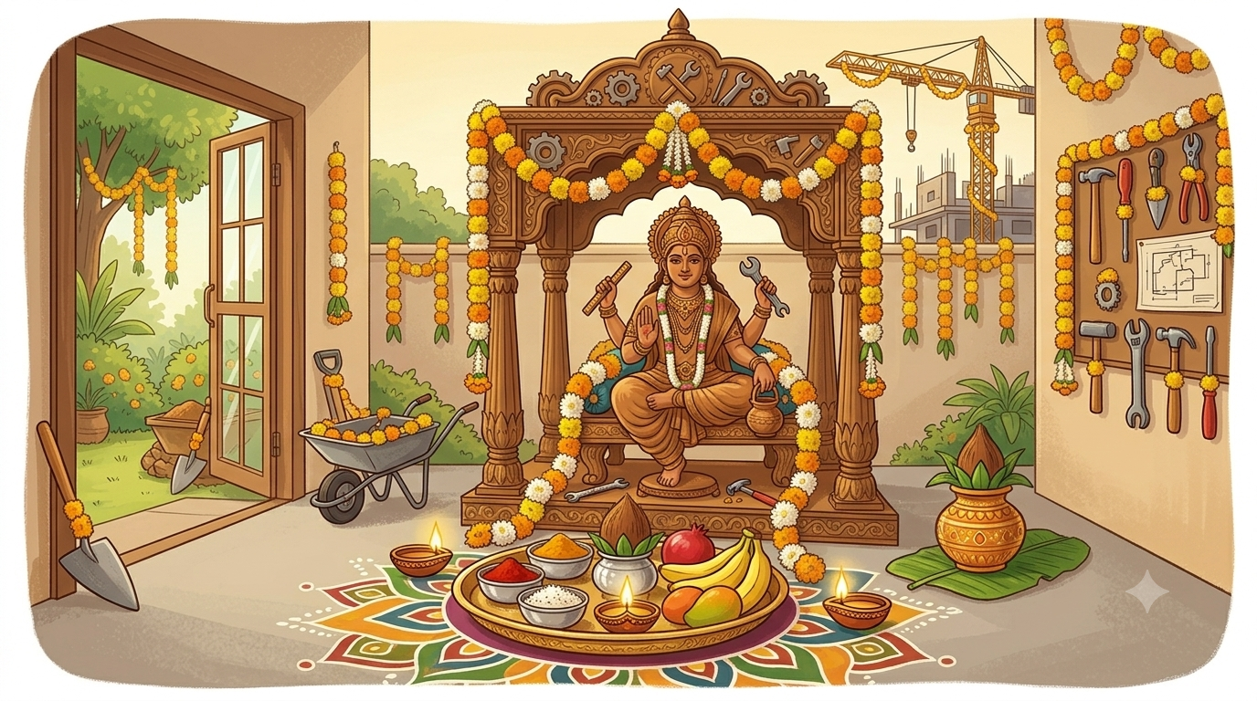 Vishwakarma Puja -The Festival That Celebrates Makers